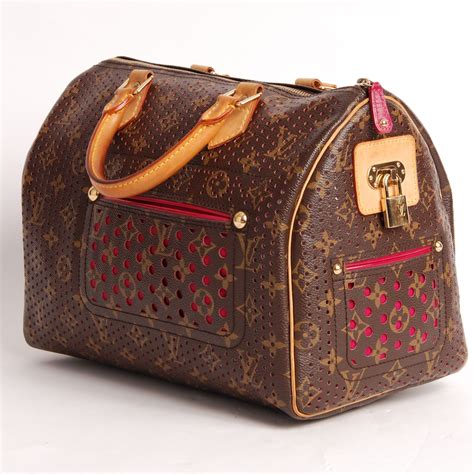 louis vuitton perforated speedy